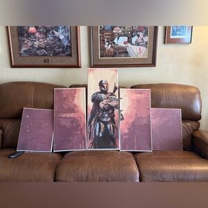 Star Wars Mandalorian Canvas Wall Art